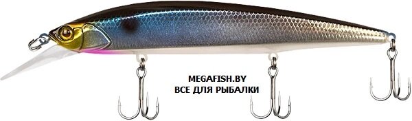 Воблер Jackall Rerange 130MR (13 см; 22.3 гр; 2 м) hl bora silver & black от компании Megafish - фото 1