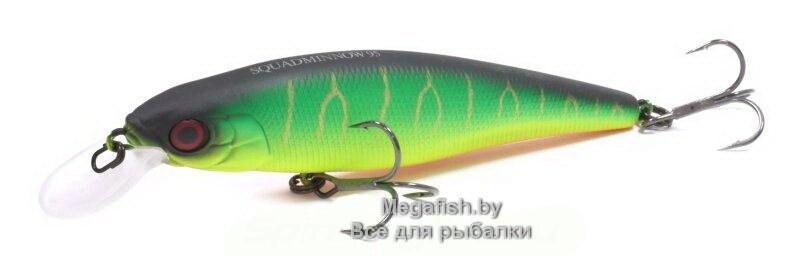 Воблер Jackall Squad Minnow 95SP (14 гр; 9.5 см; 0.8-1.5 м) matt tiger от компании Megafish - фото 1