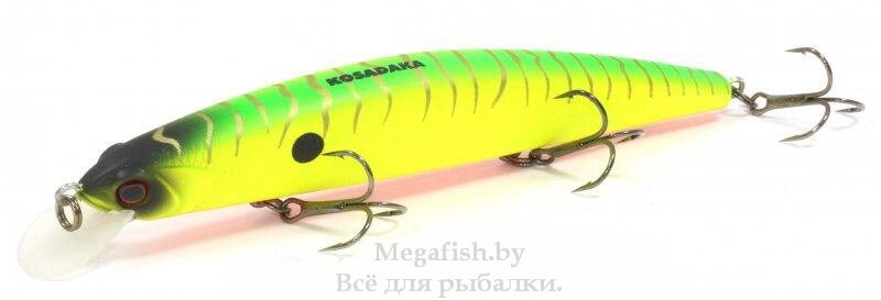 Воблер Kosadaka Flash XS 110F (11см, 13,5гр, 0,3-1м) floating MHT от компании Megafish - фото 1