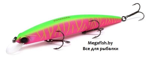 Воблер Kosadaka Flash XS 110F (13.5 гр; 11 см; 0.3-1 м) ROS от компании Megafish - фото 1