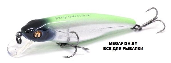 Воблер PONTOON 21 Greedy-Guts 88F-SR, 88мм, 10.9 гр., 0.7-1.0 м., №472 от компании Megafish - фото 1