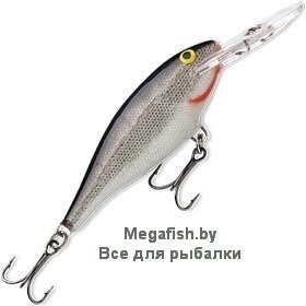 Воблер Rapala Shad Rap 04 (4 гр; 4 см; 1.2-2.1 м) S от компании Megafish - фото 1