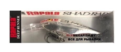 Воблер Rapala Shad Rap 08 (11 гр; 8 см; 2.4-4.5 м) PCHR от компании Megafish - фото 1