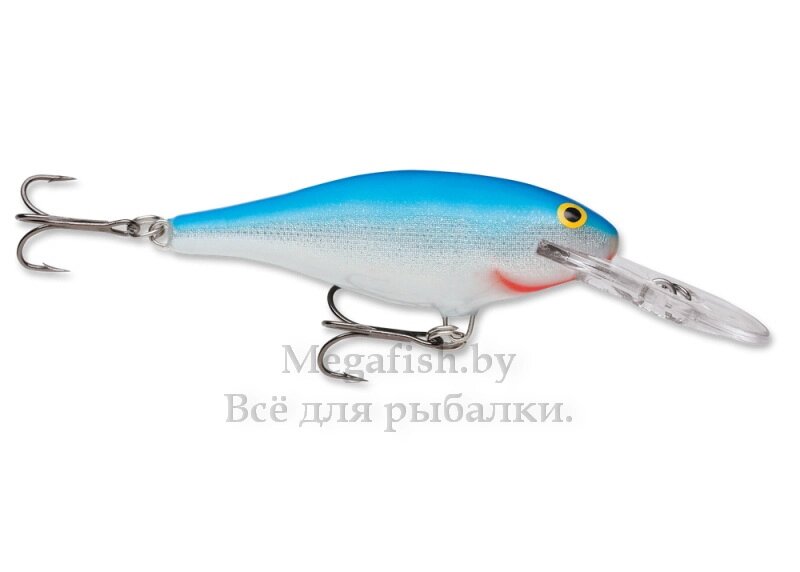 Воблер Rapala Shad Rap SR09 (15гр, 9см, 2,4-4,5м) floating B от компании Megafish - фото 1