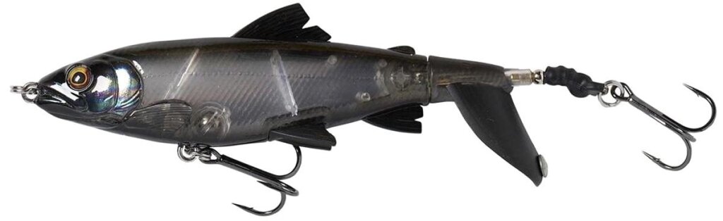Воблер Savage Gear 3D SmashTail 135F (13.5 см; 38 гр) Black Ghost от компании Megafish - фото 1