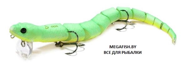 Воблер Savage Gear 3D Snake 300F (57 гр; 30 см) 03 Green Fluo от компании Megafish - фото 1