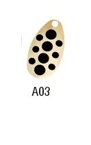 Вращающаяся блесна Akara Lite Series Coin 1 (3гр) цвет A03