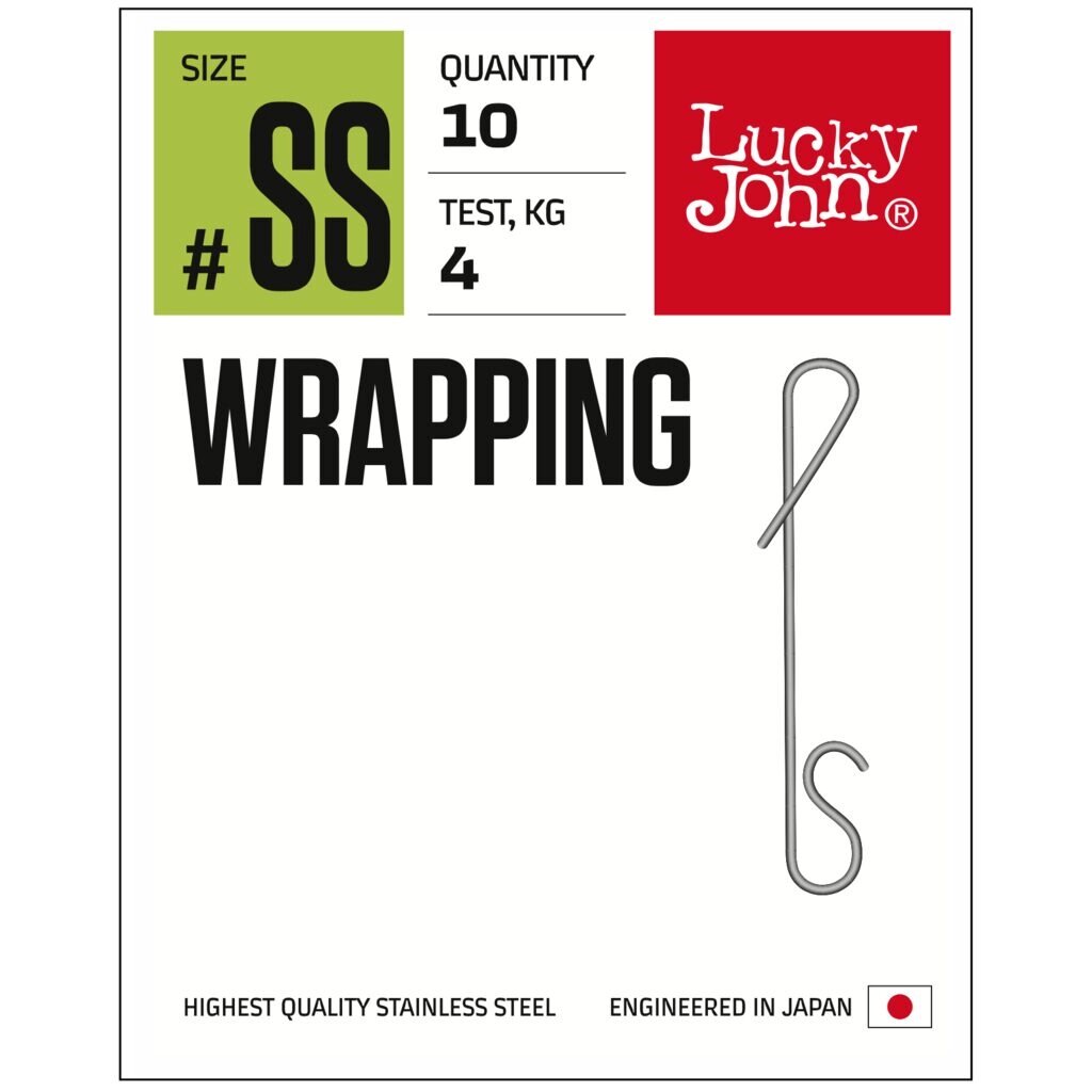 Застежки безузловки Lucky John Pro Series WRAPPING S от компании Megafish - фото 1