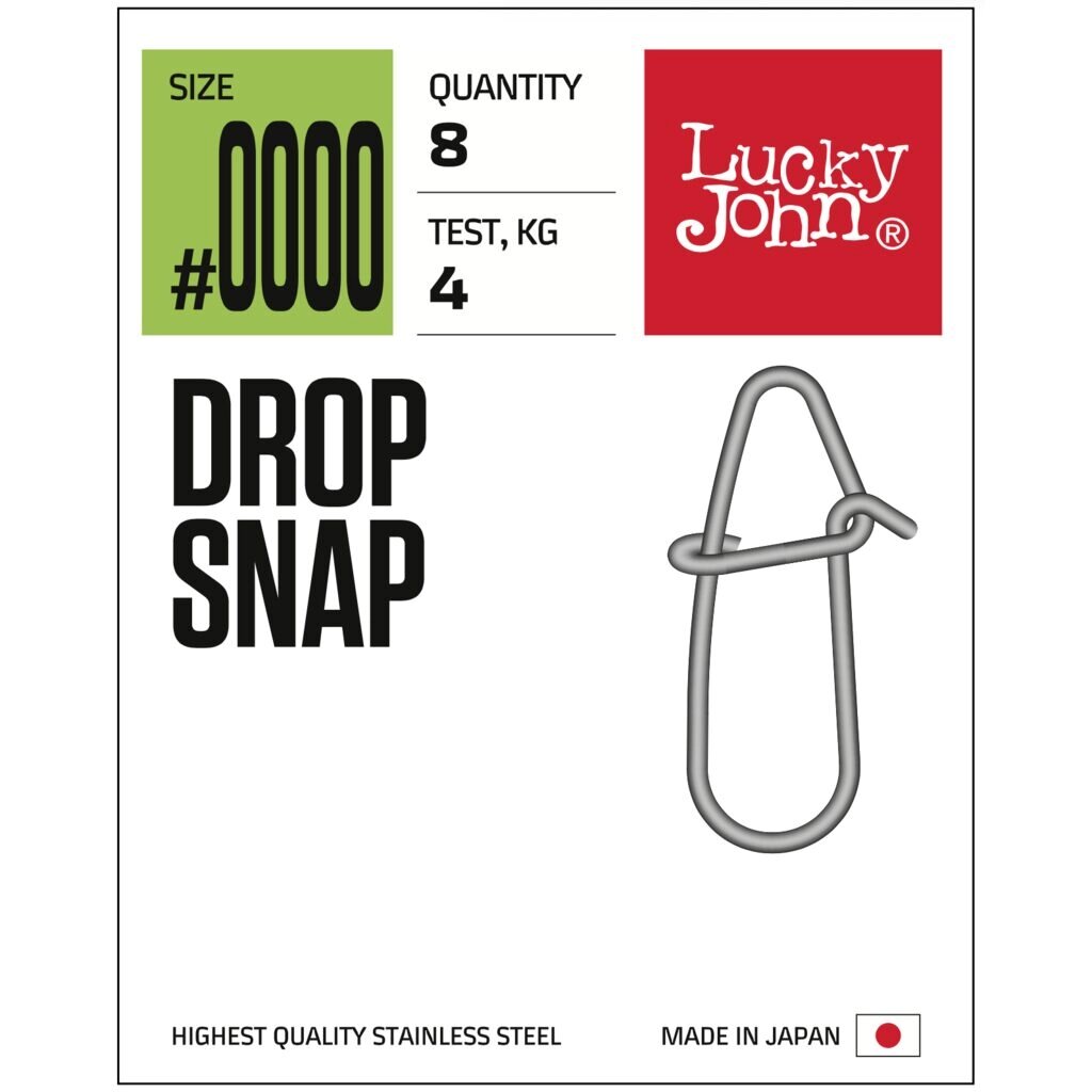 Застежки Lucky John Pro Series DROP SNAP 0000 от компании Megafish - фото 1