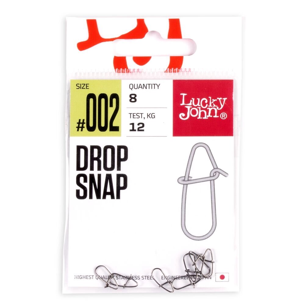 Застежки Lucky John Pro Series DROP SNAP 002 от компании Megafish - фото 1