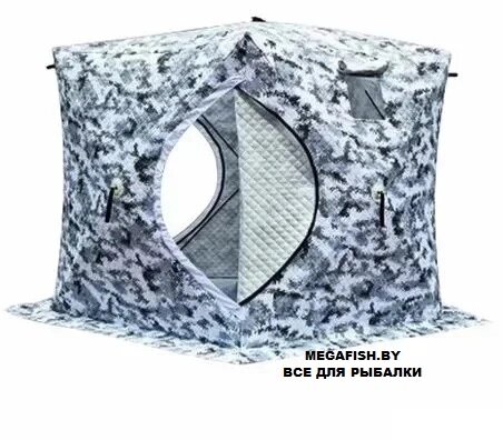 Зимняя палатка куб утеплённая для рыбалки 200*200*215 см, арт. 2001 от компании Megafish - фото 1