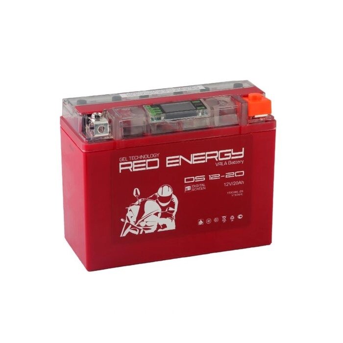 Аккумуляторная батарея Red Energy DS 12-20(Y50-N18L-A3, YTX24HL-BS, YTX24HL)12V,20Ач, обратная   339733 от компании Интернет-гипермаркет «MOLL» - фото 1