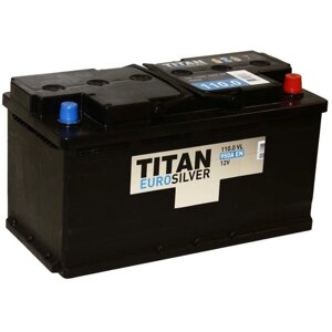 Аккумуляторная батарея Titan Euro Silver 110 Ач, обратная полярность