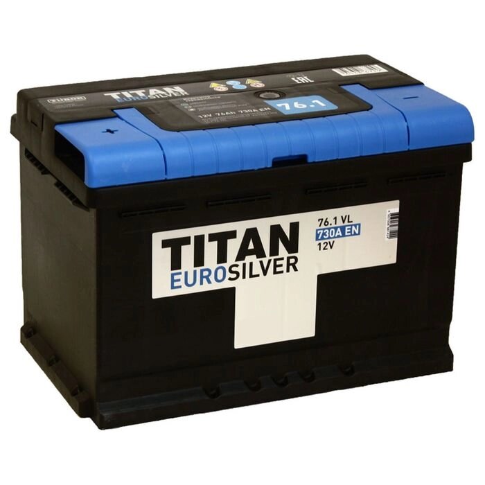 Аккумуляторная батарея Titan Euro Silver 76 Ач от компании Интернет-гипермаркет «MOLL» - фото 1
