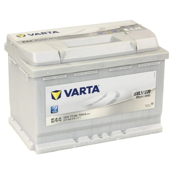 Аккумуляторная батарея Varta 77 Ач, обратная полярность Silver Dynamic 577 400 078 от компании Интернет-гипермаркет «MOLL» - фото 1