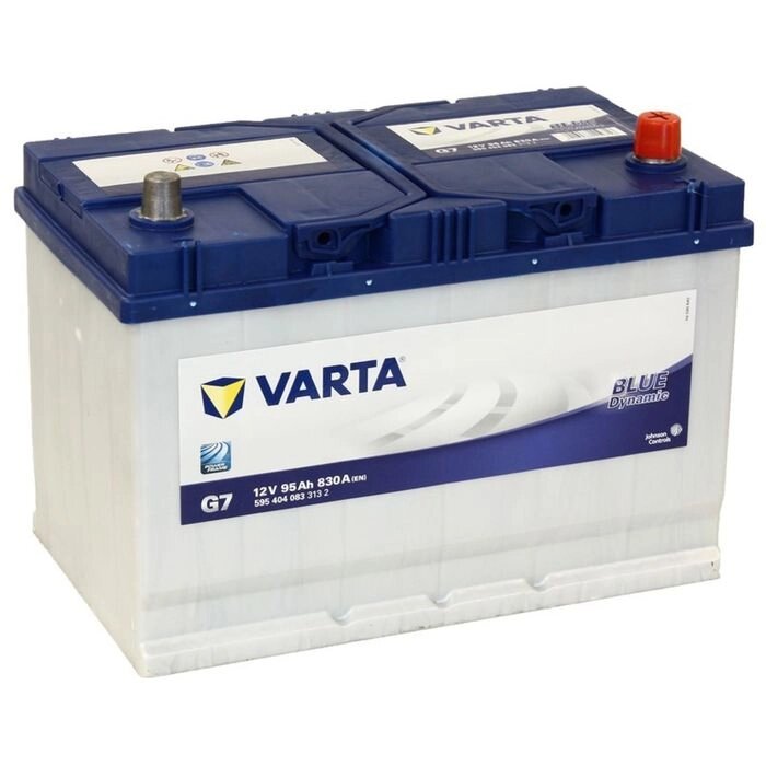 Аккумуляторная батарея Varta 95 Ач, обратная полярность Blue Dynamic 595 404 083 от компании Интернет-гипермаркет «MOLL» - фото 1