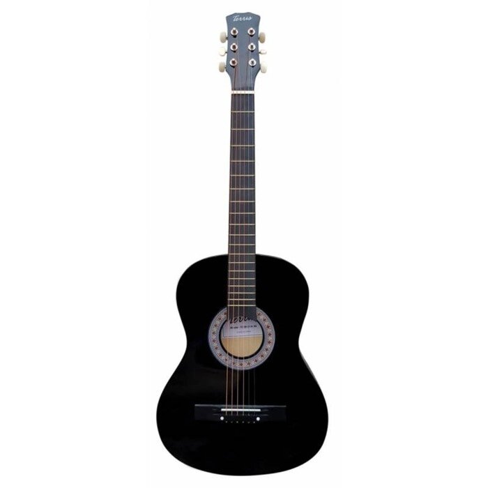 Акустическая гитара TERRIS TF-3802A BK от компании Интернет-гипермаркет «MOLL» - фото 1