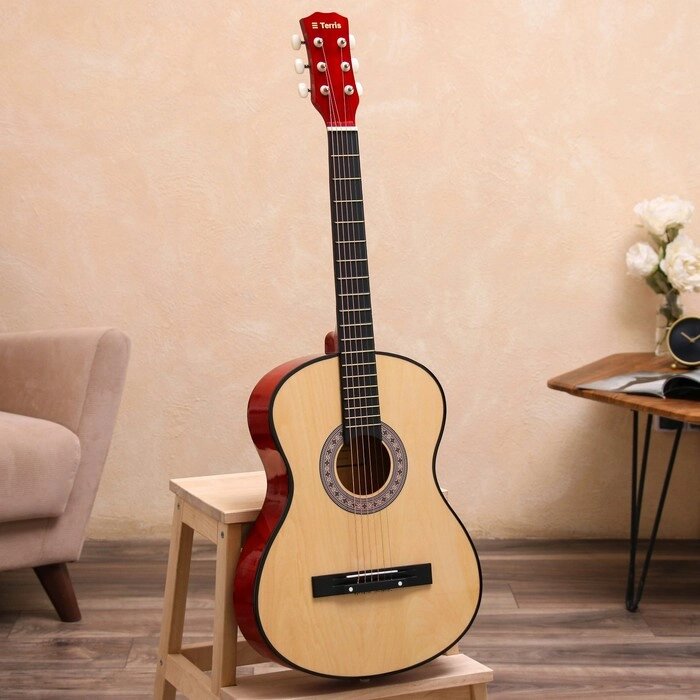 Акустическая гитара TERRIS TF-3805A NA, цвет натуральный от компании Интернет-гипермаркет «MOLL» - фото 1