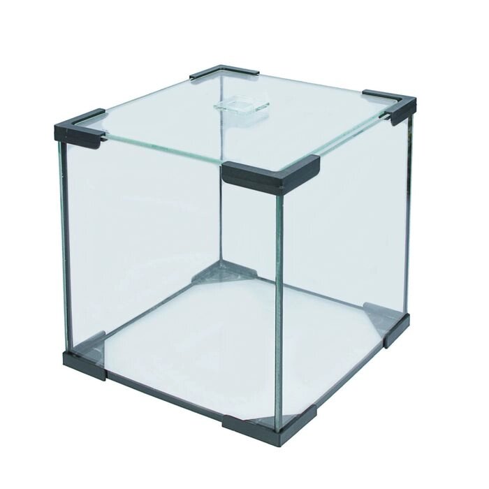Аквариум куб, 16 литров, 25 х 25 х 25 см от компании Интернет-гипермаркет «MOLL» - фото 1