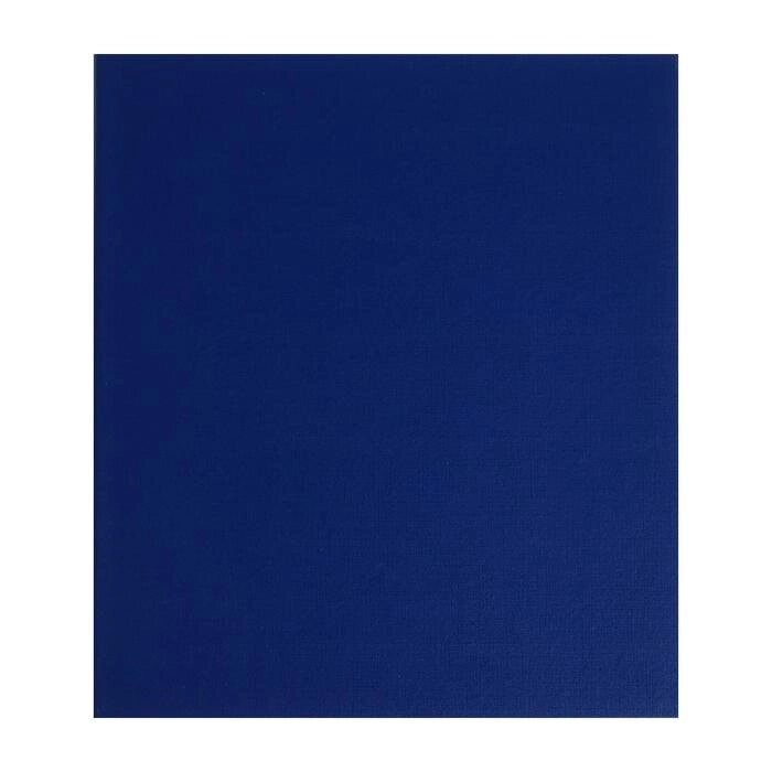 Альбом для значков с листами на ткани, 230х270мм, бумвинил, синий от компании Интернет-гипермаркет «MOLL» - фото 1