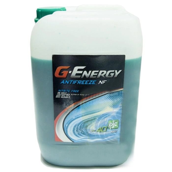 Антифриз G-Energy NF 40 зелёный, 10 кг от компании Интернет-гипермаркет «MOLL» - фото 1