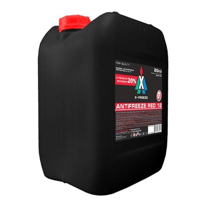Антифриз X-Freeze Red, 20 кг от компании Интернет-гипермаркет «MOLL» - фото 1