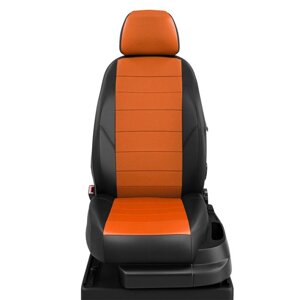 Авточехлы для Citroen C-elysee с 2013-н. в. седан Задняя спинка 40/60, сиденье единое. Задние подголовники горбы.