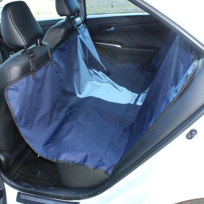 Авточехол-накидка на заднее сиденье Tplus, оксфорд, синий, T002208 от компании Интернет-гипермаркет «MOLL» - фото 1