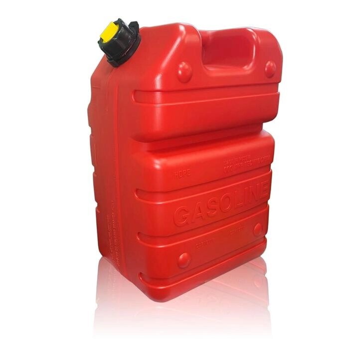 Бак-канистра под бензин, 24л, красный от компании Интернет-гипермаркет «MOLL» - фото 1