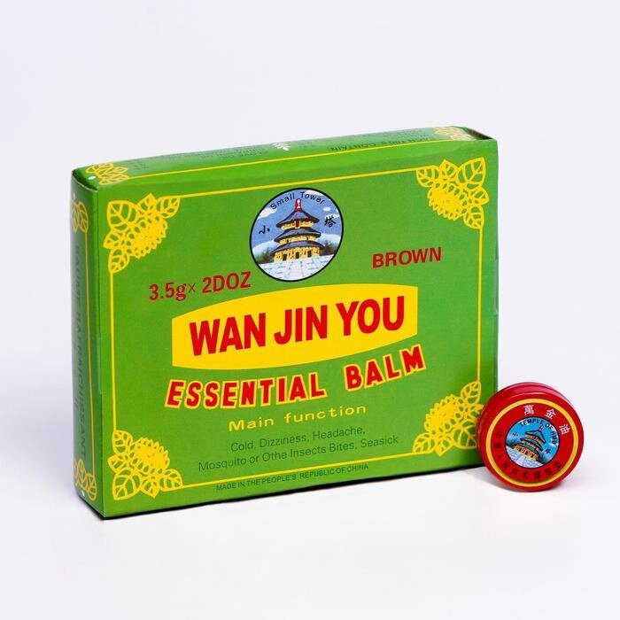 Бальзам "Китайская звездочка", 3,5 гр., набор 24 шт от компании Интернет-гипермаркет «MOLL» - фото 1
