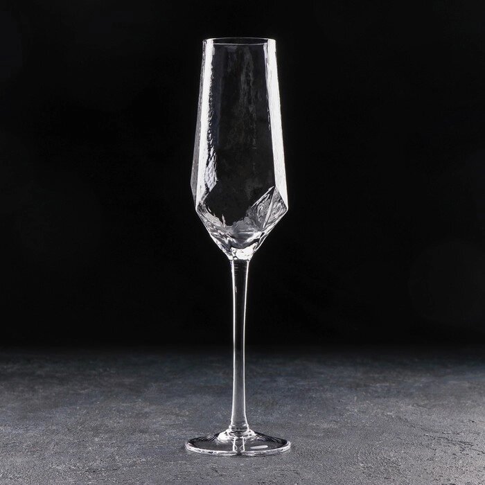 Бокал для шампанского "Дарио", 180 мл, 527,5 см, цвет прозрачный от компании Интернет-гипермаркет «MOLL» - фото 1