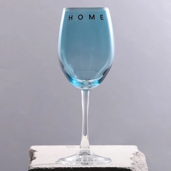 Бокал для вина "Home", 360 мл синий от компании Интернет-гипермаркет «MOLL» - фото 1