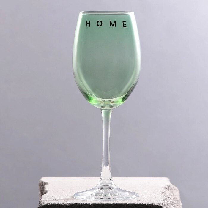 Бокал для вина "Home", 360 мл зеленый от компании Интернет-гипермаркет «MOLL» - фото 1