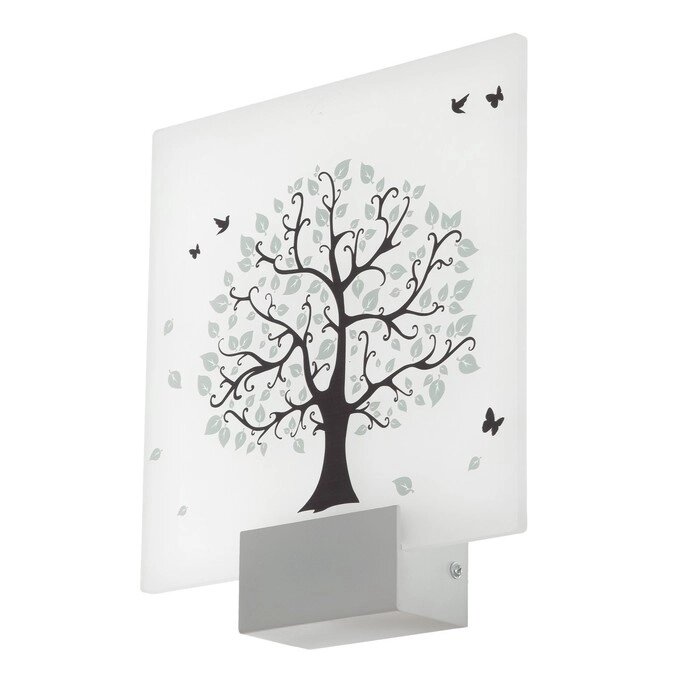 Бра "Дерево" LED 6Вт 4000К белый 24х6х24 см от компании Интернет-гипермаркет «MOLL» - фото 1