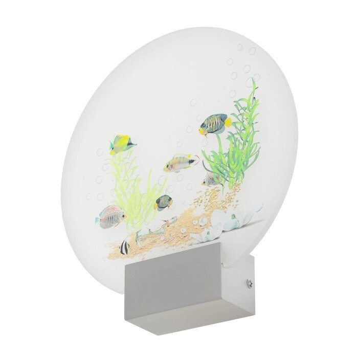 Бра "Рыбки" LED 6Вт 4000К белый 24х6х24 см от компании Интернет-гипермаркет «MOLL» - фото 1