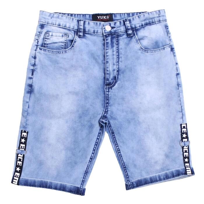Бриджи джинсовые для мальчиков, рост 146 см от компании Интернет-гипермаркет «MOLL» - фото 1