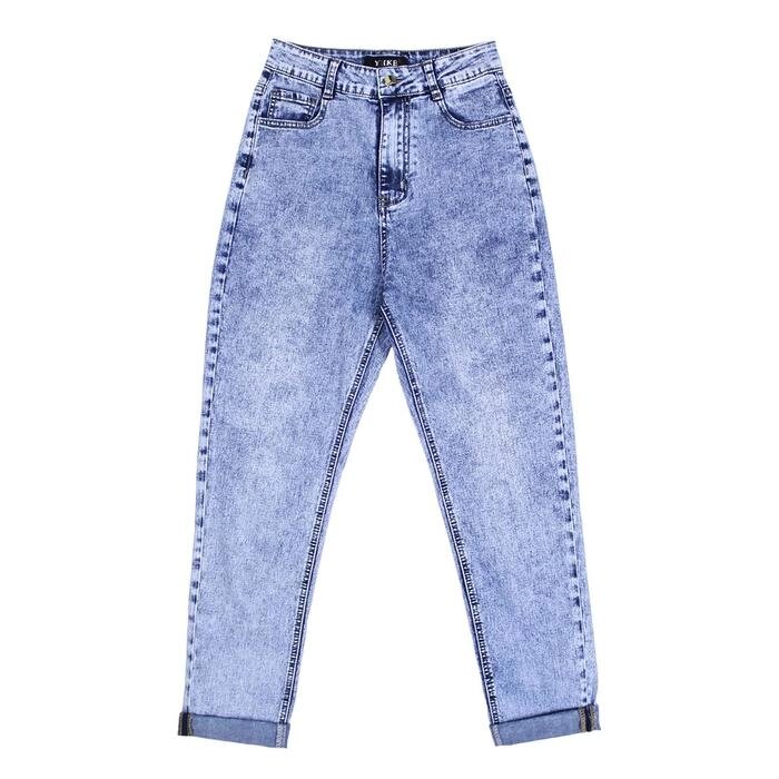 Брюки джинсовые для девочек Mom, рост 176 см от компании Интернет-гипермаркет «MOLL» - фото 1