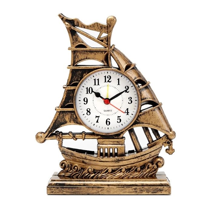 Часы-будильник настольные "Клипер", 21.5х19.5х5.5 см от компании Интернет-гипермаркет «MOLL» - фото 1