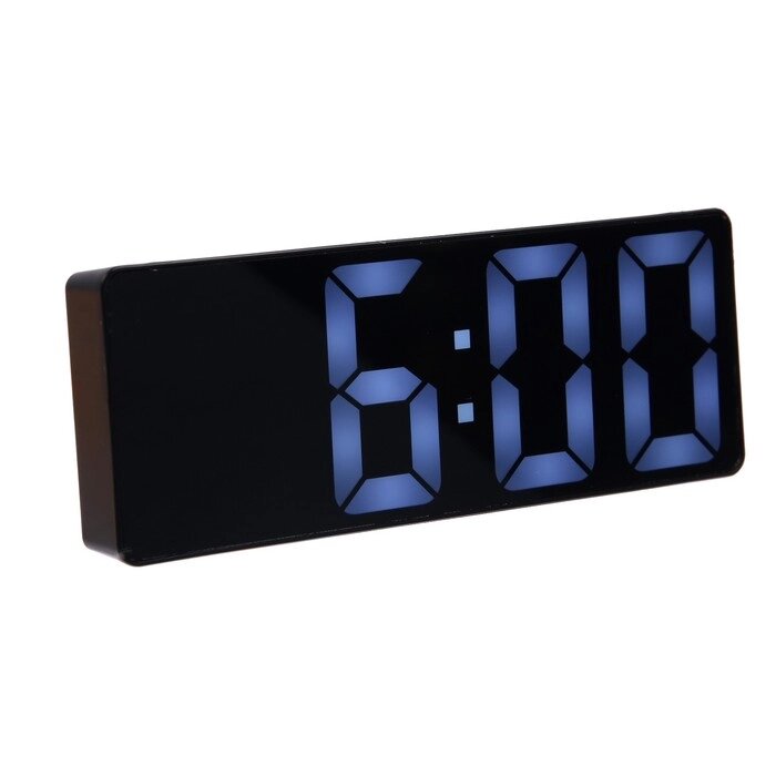 Часы-будильник Sakura SA-8527, электронные, будильник, 3хААА, чёрные от компании Интернет-гипермаркет «MOLL» - фото 1