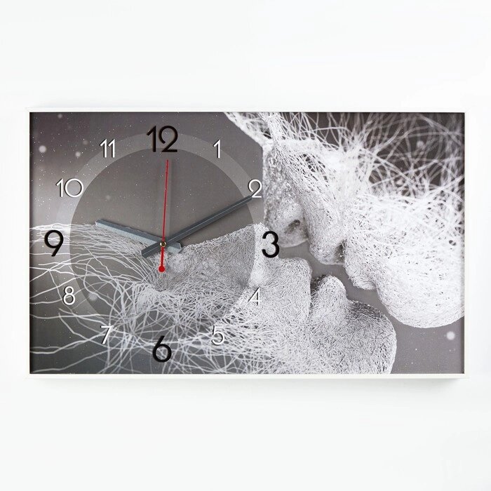 Часы-картина настенные, серия: Интерьер "Лица", плавный ход, 35 х 57 см от компании Интернет-гипермаркет «MOLL» - фото 1