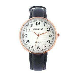 Часы наручные "Bolingdun", d=4 см, ремешок экокожа