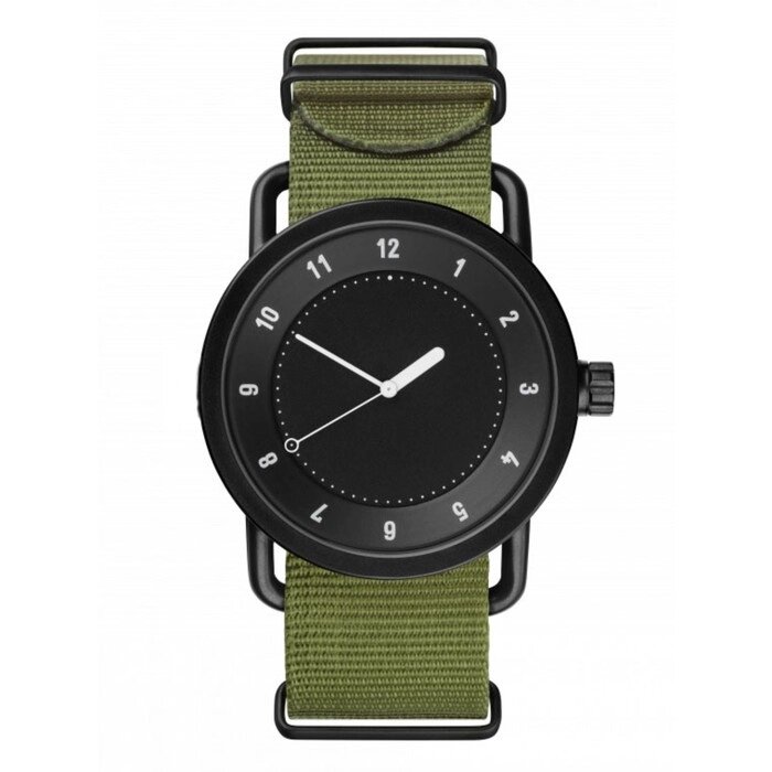 Часы наручные мужские, d-4 см, зеленые, с черным циферблатом от компании Интернет-гипермаркет «MOLL» - фото 1