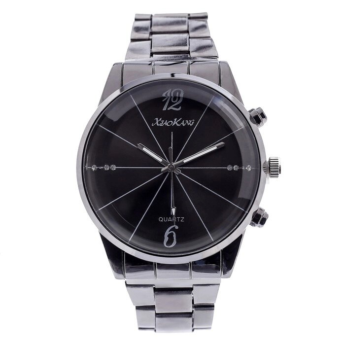 Часы наручные мужские "Уитмен", дискретный ход, ремешок 21.5 см, d=4.5 см от компании Интернет-гипермаркет «MOLL» - фото 1