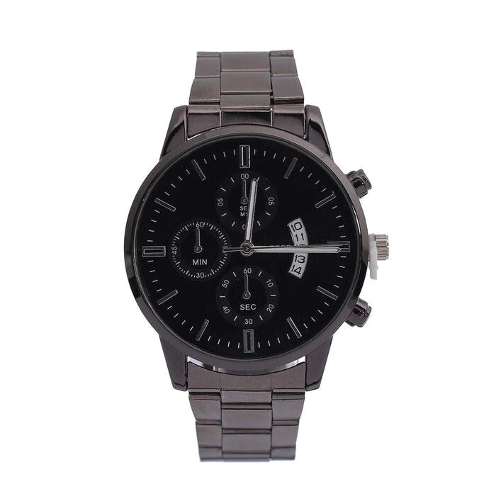 Часы наручные YAGEER d=3.8 см, чёрный от компании Интернет-гипермаркет «MOLL» - фото 1