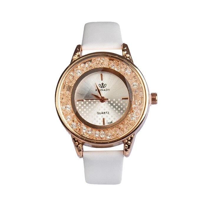 Часы наручные женские "Фелиция", циферблат d=3.2 см, микс,  золото от компании Интернет-гипермаркет «MOLL» - фото 1