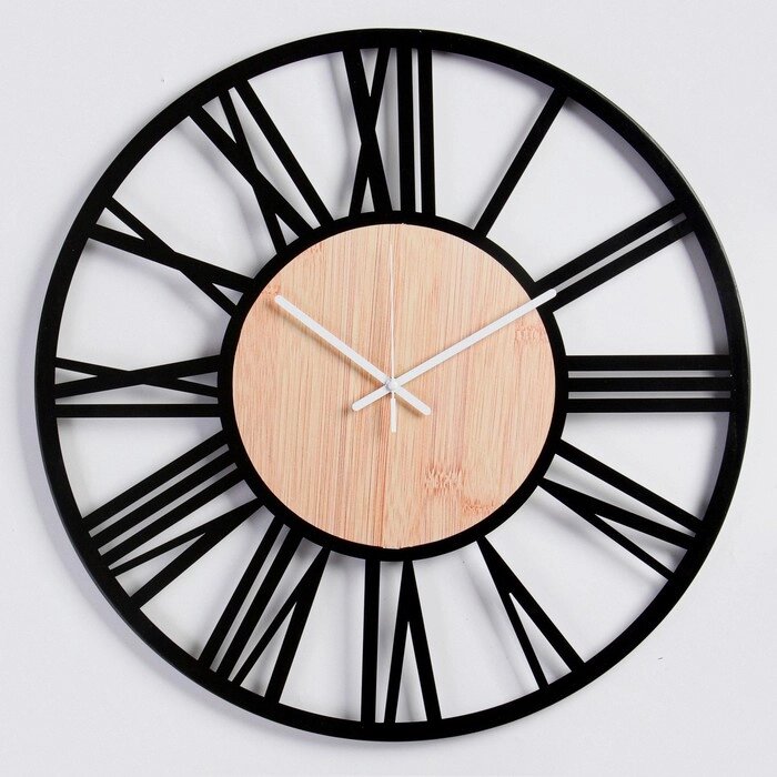 Часы настенные "Ламфи", плавный ход, d=60 см от компании Интернет-гипермаркет «MOLL» - фото 1
