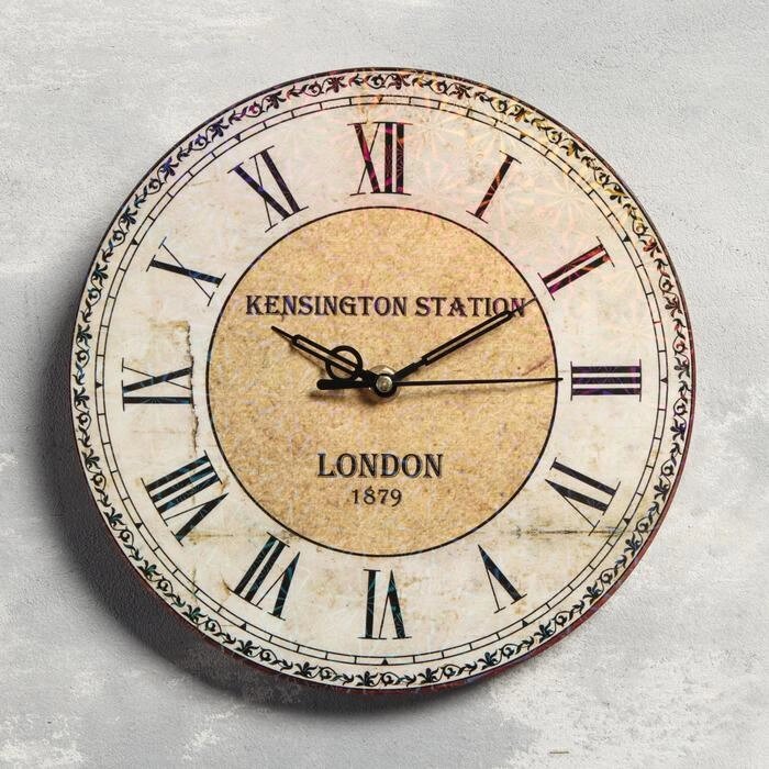 Часы настенные "Лондон", d=23.5, плавный ход от компании Интернет-гипермаркет «MOLL» - фото 1