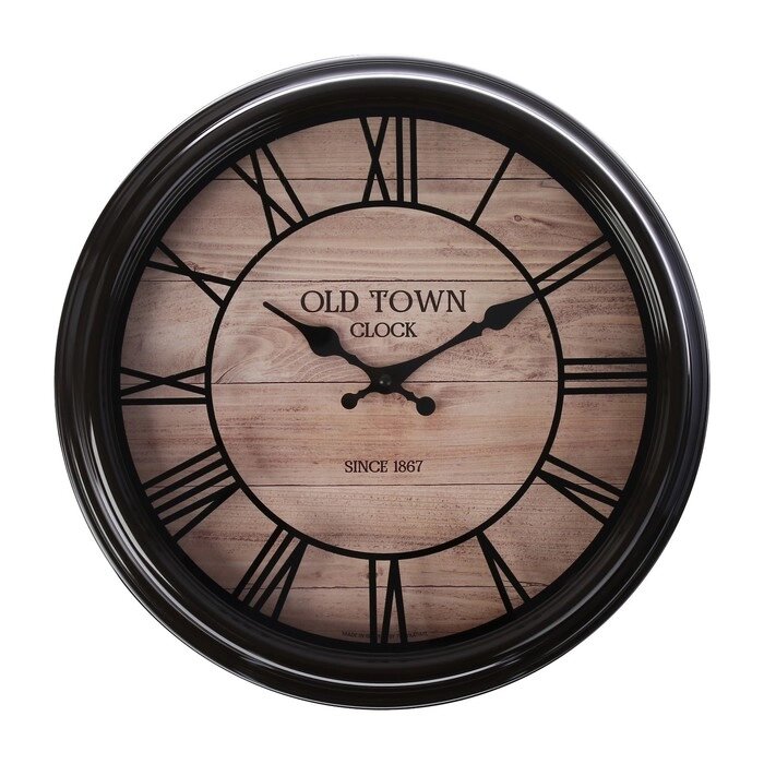 Часы настенные Old Town, d-31 см, плавный ход от компании Интернет-гипермаркет «MOLL» - фото 1