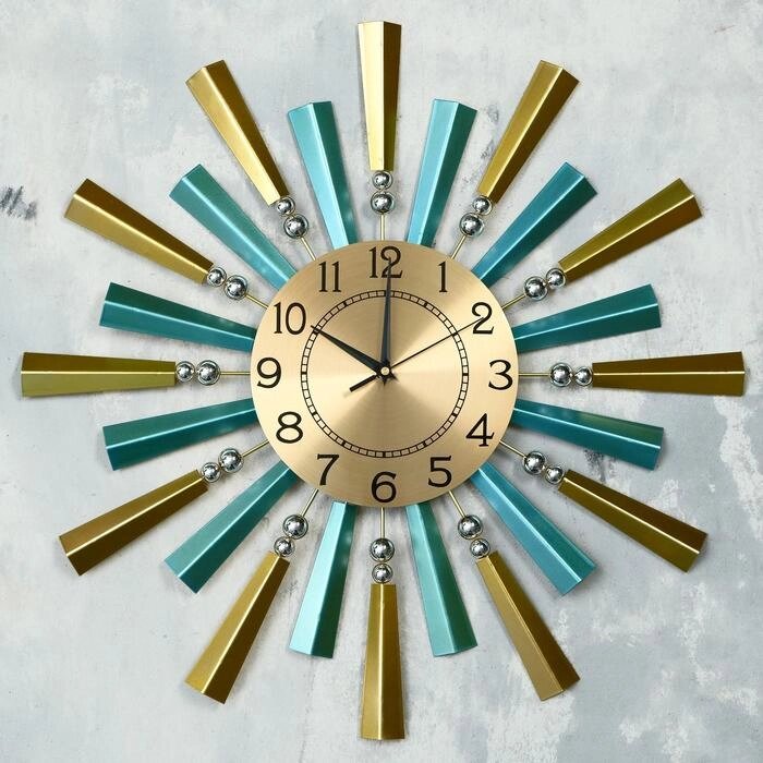 Часы настенные, серия: Ажур, "Лютин", d=60 см, циферблат=22 см от компании Интернет-гипермаркет «MOLL» - фото 1