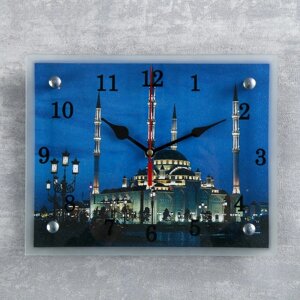 Часы настенные, серия: Город, "Мусульманские", 20х25 см, микс